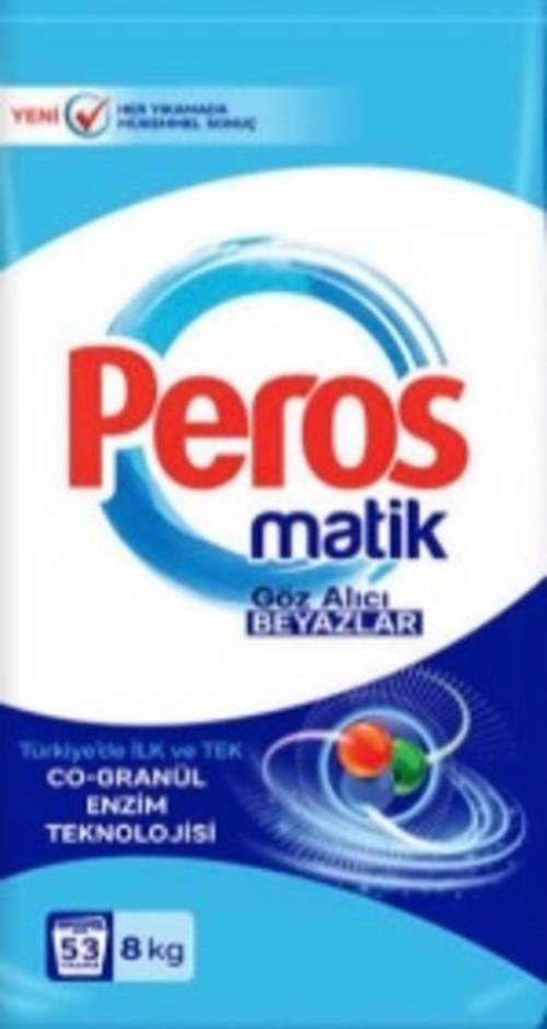Matik Toz Deterjan Göz Alıcı Beyazlar 8 Kg - 53 Yıkama