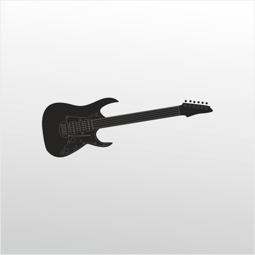 Folyo Sticker Elektro Gitar 200cm Uzunluk
