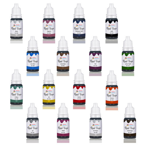 Epoksi Reçine Transparan Boya Pigment Şeffaf Epoksi Boyası 20 Çeşit renk 20 ML