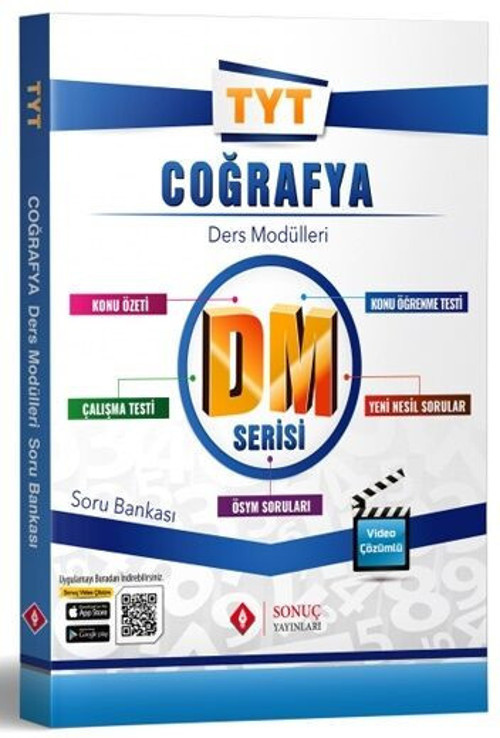 Sonuç Yayınları Tyt Coğrafya Dm Serisi Soru Bankası
