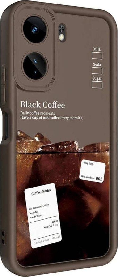 Redmi 13C Kılıf Kamera Korumalı Baskılı Arka Yüzey Klas Kapak