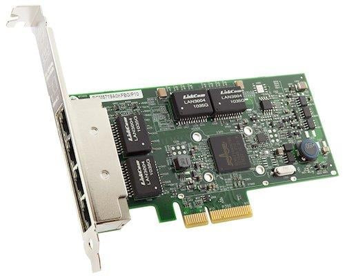 4port ThinkSystem 4XC7A08235 Gigabit PCIe Ethernet Kartı