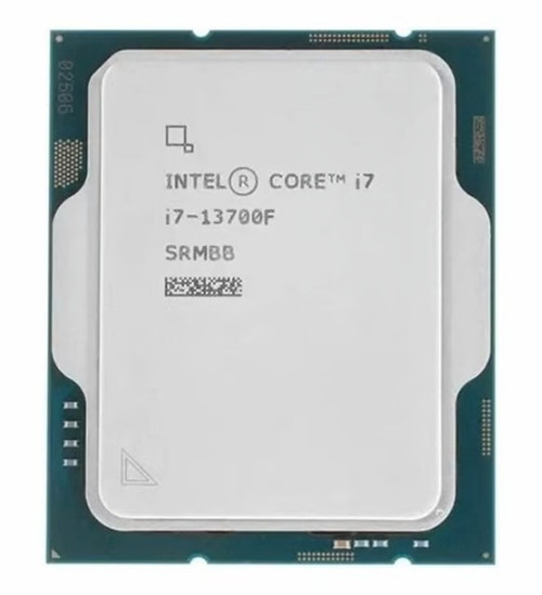 CORE i7 13700F 54MB 16çekirdekli VGA YOK 1700p 65w Kutusuz+Fansız