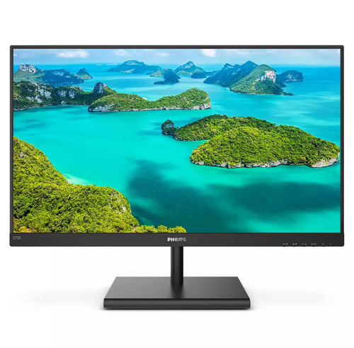 PHILIPS 27" IPS 275E1S-00 4MS 75Hz HDMI-DP EV Ofis Tipi Monitör (2560 X 1440)