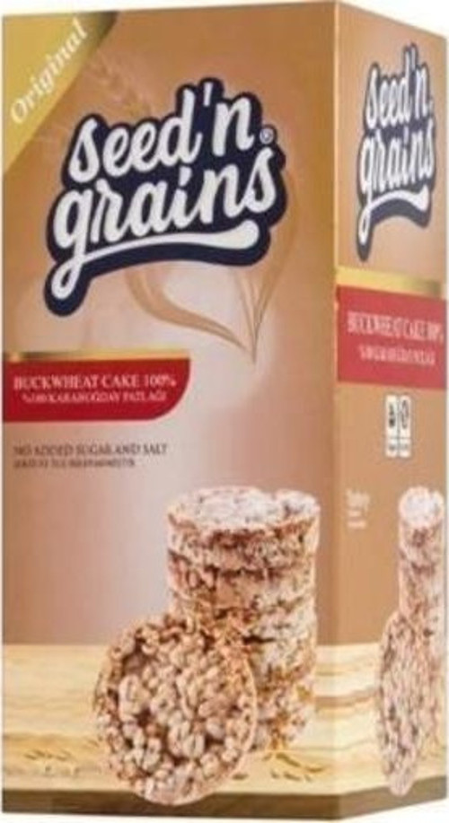 Glutensiz %100 Karabuğday Patlağı 120 Gr. (24'lü)