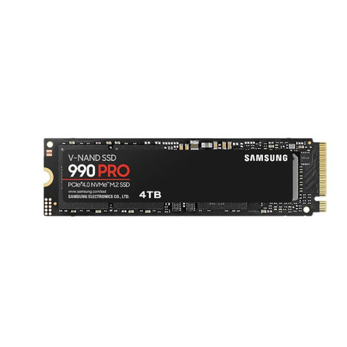 990 PRO 4 TB NVME GEN4 SSD 7450/6900 (MZ-V9P4T0BW)