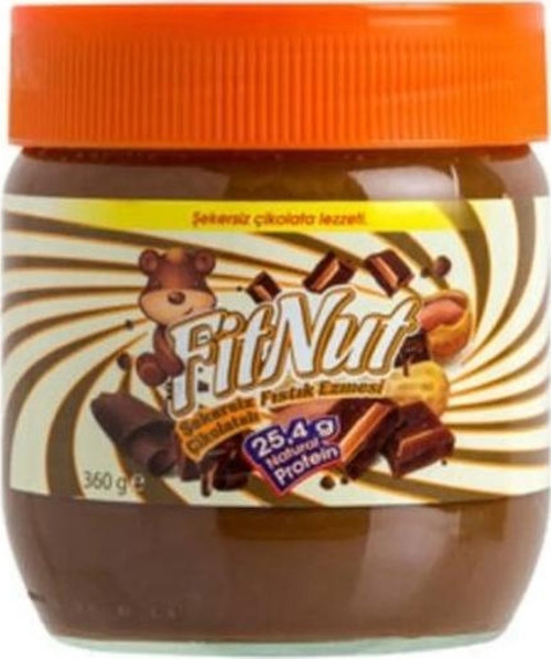 Glutensiz Çikolatalı Fıstık Ezmesi 360 Gr. (6'lı)