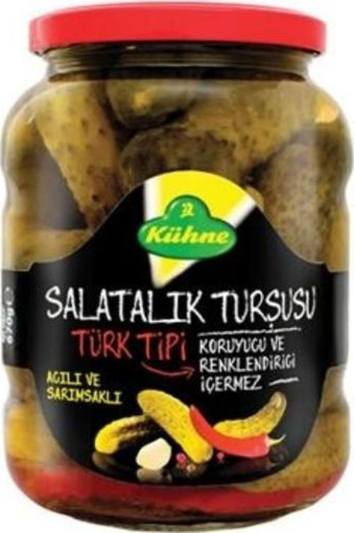12'li Kühne Turşu Salatalık Türk Tipi 670 Gr.