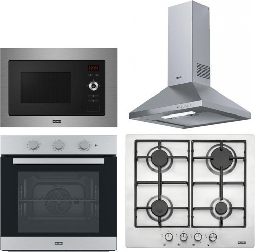 Inox Ankastre Set (FDL 6165 XS-FSL 82 H XS-FHNL 604 4G XS E-FSL 20 MW XS)