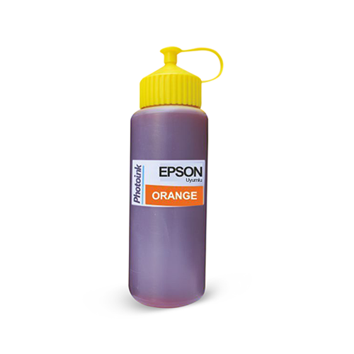 Epson Plotter için uyumlu 500 ml Pigment Orange Mürekkep (PHOTOINK Akıllı Mürekkep)
