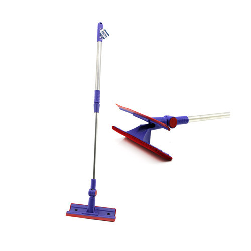 2 Başlıklı Cam Silme Aleti 180 Derece Uzayan Saplı 45-75 cm Eko Model 1 Adet