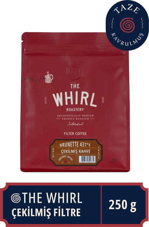 Filtre Brunette 431°F Çekilmiş Kahve 250 gr