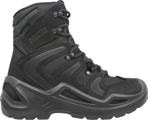Deri Su Geçirmez Tactical Siyah Erkek Postal P3100NS