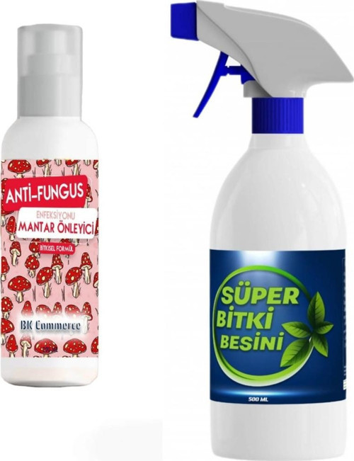 Süper Bitki Besini ve Anti Fungus Mantar Enfeksiyon Önleyici 2Lİ Set