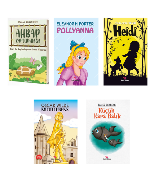 2.Sınıf Çocuk Edebiyatı Seti - 5 Kitap Takım
