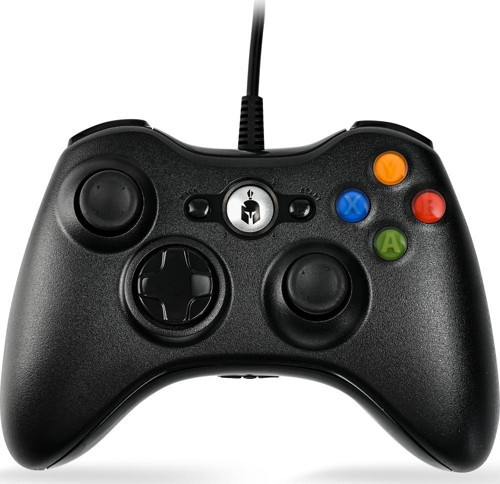 X3H - PC ve XBOX 360 Uyumlu Titreşimli Kablolu Oyun Kolu GamePad Siyah