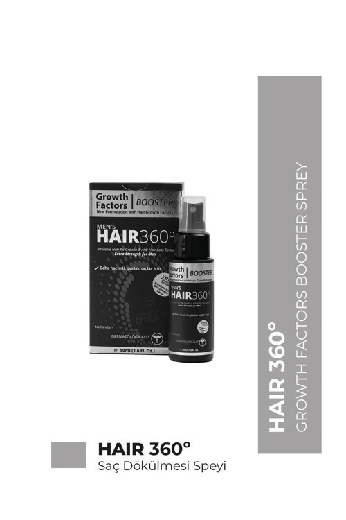 Hair 360 Growth Factor Booster Men Spray 50 ml