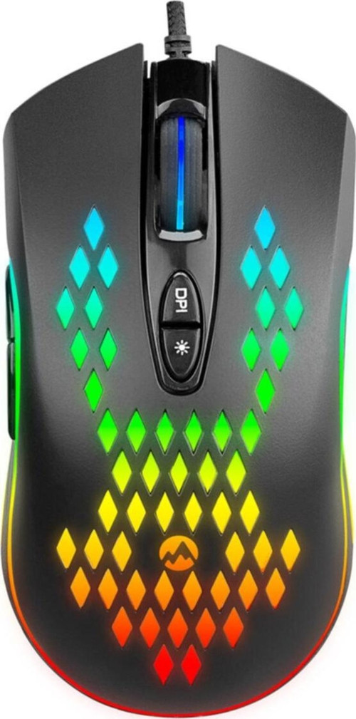 Sm-G07 Metafor Usb Siyah 800/1600/3200/4800/6400 Dpi RGB Gaming Mouse