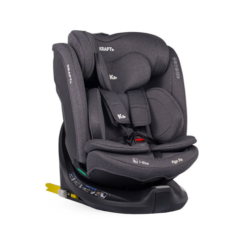 Figo Fix i-size (40-150 cm) 0-36 Kg Oto Koltuğu Gri