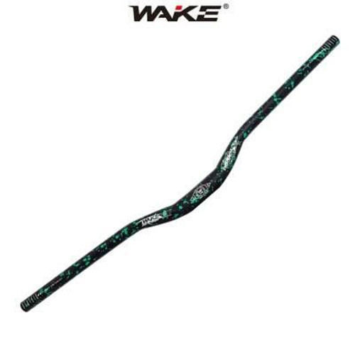WAKE KAMUFLAJ DESENLİ ALUMİNYUM MTB GİDON 31.8mm 780mm - Siyah Yeşil