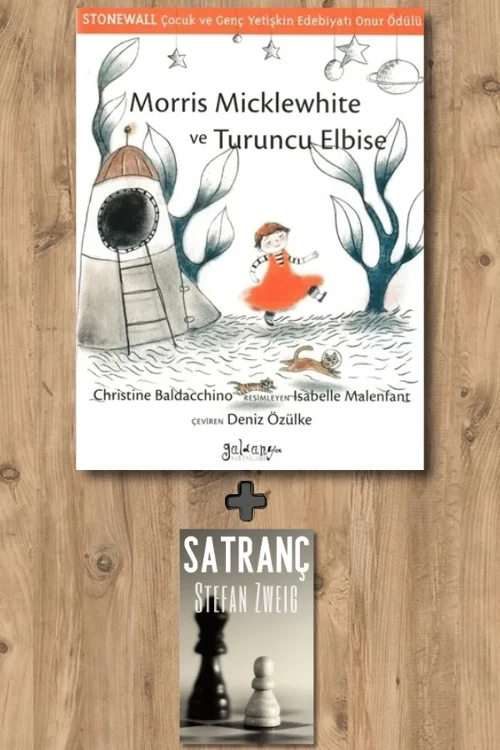 Morris Micklewhite Ve Turuncu Elbise + Satranç - Christine Baldacchino