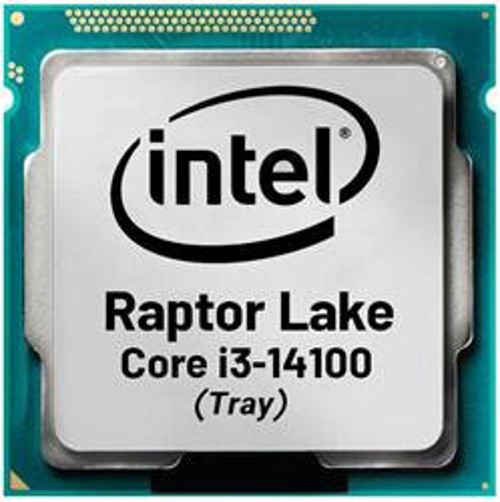 Core i3 14100 TRAY 4.7 GHz 4 Çekirdek 12 MB 1700 Fansız Kutusuz İşlemci