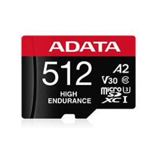 512 GB High Endurance microSDXC 4K U3 V30 A2 Hafıza Kartı