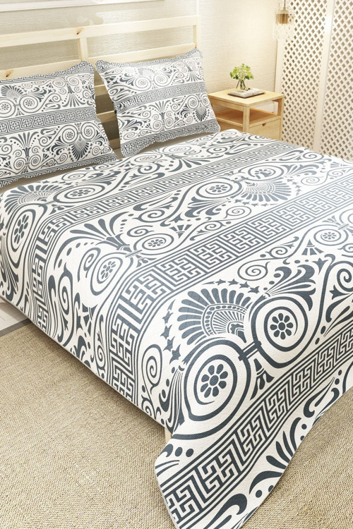 Pike Takımı Jakar Dokuma Pamuklu 3D Dijital Baskı Ethnic Design