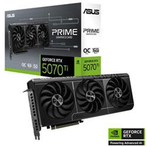 Prime GeForce RTX5070Ti OC 16GB GDDR7 256 Bit DLSS 4 PRIME-RTX5070TI-O16G Ekran Kartı