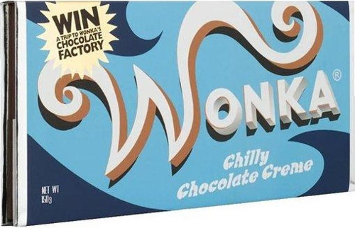 Willy Wonka Çikolata Defter Mavi
