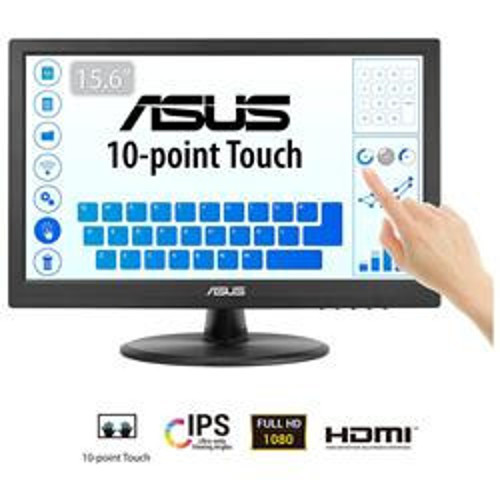 15.6" VT169HE 60Hz 5ms Full HD IPS Dokunmatik Monitör