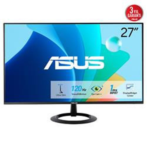 27" VZ279HG IPS 1920x1080 1MS 120hz HDMI VGA 3yil Cercevesiz Düsük Mavi Isik Ultra Slim Monitör