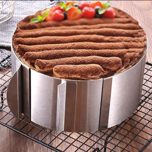 Ayarlanabilir Turta Çemberi 16-30 cm / Yuvarlak Pasta Kalıbı