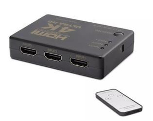 Hdx1308 3 port Hdmi Switch 3Giriş 1Çıkış 4K Kumandalı