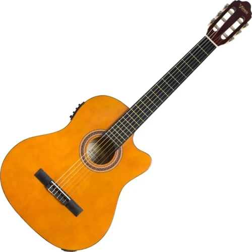 Valencıa Vc104tce Elektro Klasik Gitar Sap Çelikli 4/4 Naturel Ezgicanmuzik
