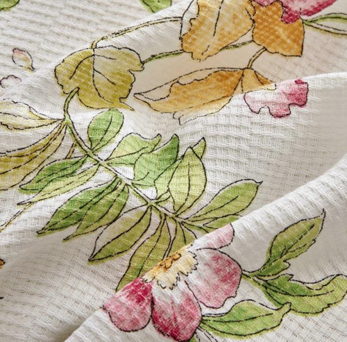 Karaca Home Sorin %100 Pamuk Çift Kişilik Tek Pike Multicolor  5