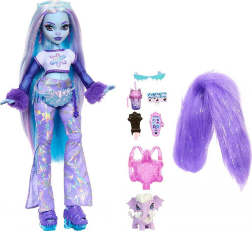 MONSTER HIGH Doll Abbey Bominable Koleksiyon Bebek HNF64