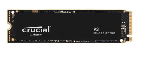 Crucial 1TB P3 M.2 NVMe PCIe CT1000P3SSD8 3500 - 3000MB-s 5 YIL Garanti Gen 3 Ssd