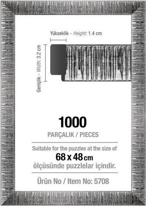 1000'lik Gümüş Çerçeve 5708