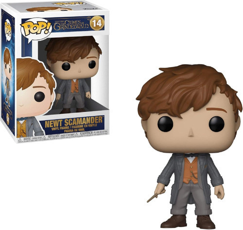 FK32751 Phantastische Tierwesen 2 POP! Movies Vinyl Figur Newt Scamander 9 cm (Zauberstab) 1
