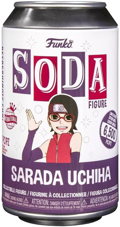 Boruto: Naruto Next Generations - Sarada Soda Vinil Figür, 10,8 cm Yükseklik