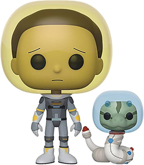 -B07TYQ65ZH POP Animasyon: Rick & Morty - / Yılan Rick ve Koleksiyon Toy, çok renkli w Uzay