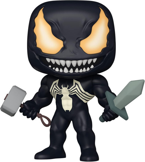 Venom Glow in The Dark Shop Özel Vinil Figür, Funko, Siyah