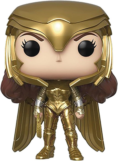 POP! Heroes: WW 1984- Wonder Woman Gold Power - Metalik - Wonder Woman 1984 - Vinil Koleksiyon