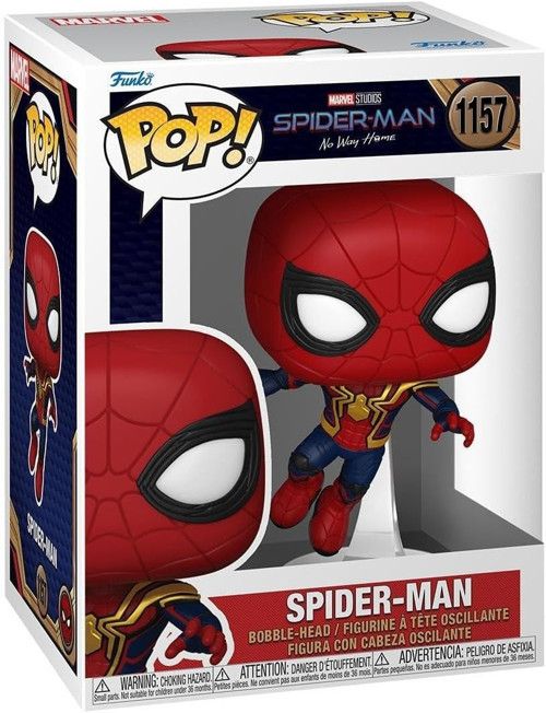 POP Marvel: Spider Man: No Way Home S3 - Leaping SM1
