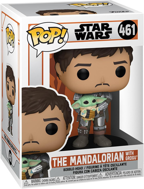 Pop Figür: Star Wars: Mandalorian- Mando Holding Child