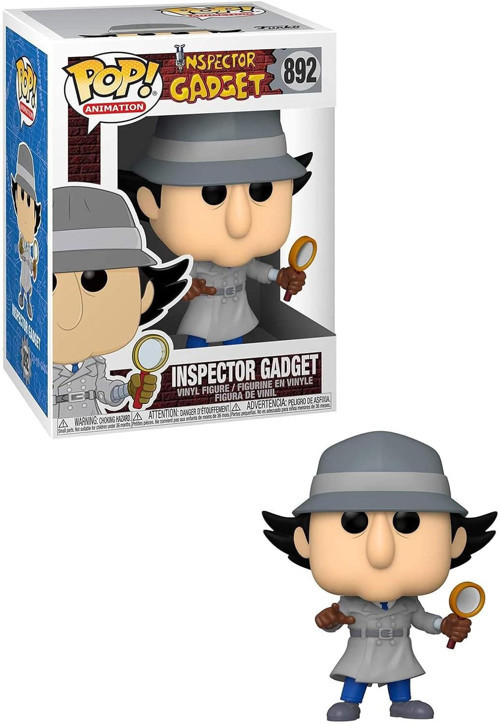49268 POP Figür - Animation: Inspector Gadget w/Chase, Karışık