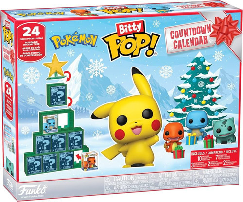 Bitty Pokemon Bitty 24-Day Countdown Advent Calendar 24 Bitty Collection Takvimi