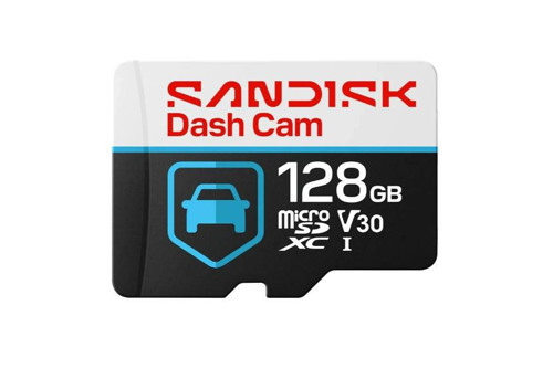 SANDISK Dash Cam 128GB 100/40MB/s microSDXC V30 Araç Kamerası Hafıza Kartı SDSQQNR-128G-GU6SN