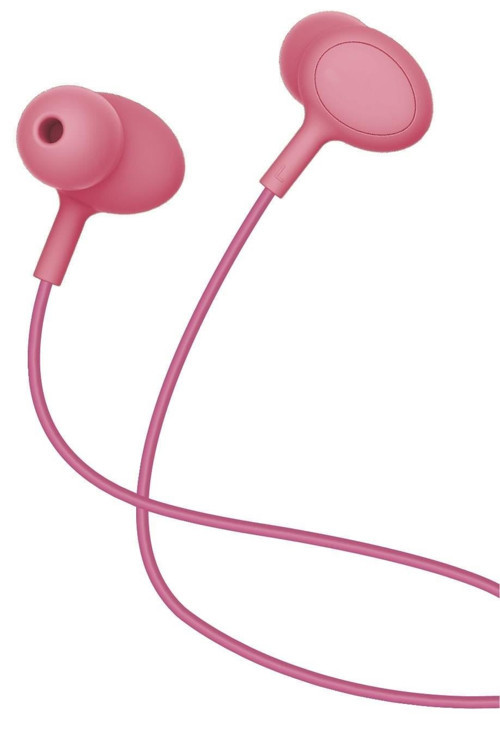 Delux Serisi X-LEVEL XE1107 X-JOY KABLOLU KULAKİÇİ KULAKLIK PEMBE Giyim Pratik Tarz